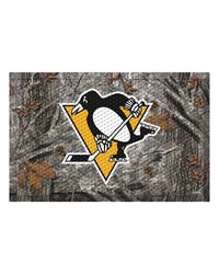 Pittsburgh Penguins Rubber Scraper Door Mat Camo Camo by   
