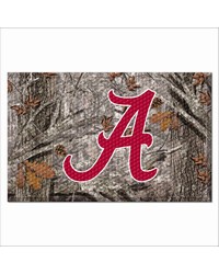 Alabama Crimson Tide Rubber Scraper Door Mat Camo Camo by   