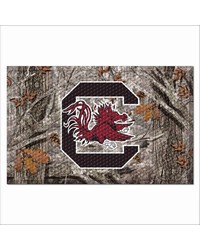 South Carolina Gamecocks Rubber Scraper Door Mat Camo Camo by   