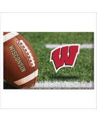 Wisconsin Badgers Scraper Mat by   