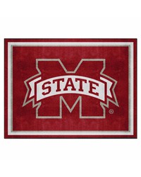 Mississippi State Bulldogs 8x10 Rug by  Fairwinds Studio 