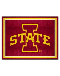 Iowa State Cyclones 8ft. x 10 ft. Plush Area Rug Red by   