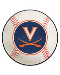 Virginia Cavaliers Baseball Mat by   