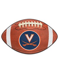 Virginia Cavaliers Football Mat by   
