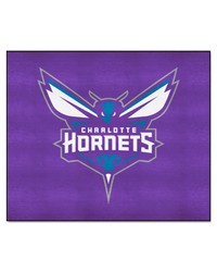 Charlotte Hornets Tailgater Rug  5ft. x 6ft. Purple by   
