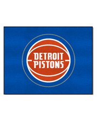 Detroit Pistons AllStar Rug  34 in. x 42.5 in. Royal by   