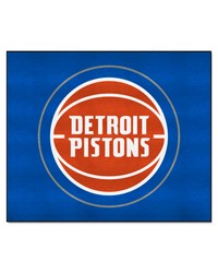 Detroit Pistons Tailgater Rug  5ft. x 6ft. Royal by   