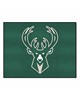 Fan Mats LLC Milwaukee Bucks All-Star Mat Green