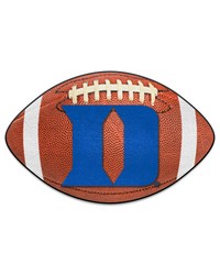 Duke Blue Devils Football Rug  20.5in. x 32.5in. D Logo Brown by   