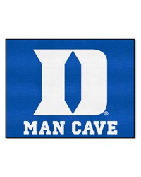 Duke Blue Devils Man Cave AllStar Rug  34 in. x 42.5 in. D Logo Blue by   