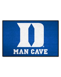 Duke Blue Devils Man Cave Starter Mat Accent Rug  19in. x 30in. D Logo Blue by   