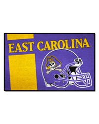 East Carolina Pirates Starter Mat Uniform by  Fairwinds Studio 
