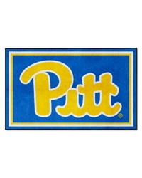 Pitt Panthers 4ft. x 6ft. Plush Area Rug Navy by   