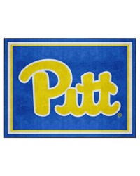 Pitt Panthers 8ft. x 10 ft. Plush Area Rug Navy by   
