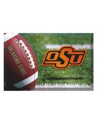 Oklahoma State Cowboys Rubber Scraper Door Mat Photo by   