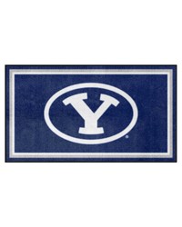 BYU Cougars 3ft. x 5ft. Plush Area Rug Blue by   