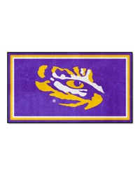 LSU Tigers 3ft. x 5ft. Plush Area Rug Purple by   