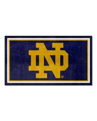 Notre Dame Fighting Irish 3ft. x 5ft. Plush Area Rug Navy by   