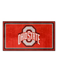 Ohio State Buckeyes 3ft. x 5ft. Plush Area Rug Red by   