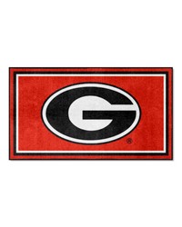 Georgia Bulldogs 3x5 Rug by  Ralph Lauren 