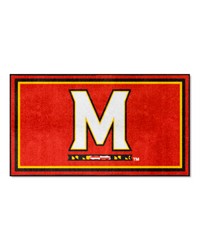 Maryland Terrapins 3ft. x 5ft. Plush Area Rug Red by   