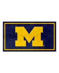 Michigan Wolverines 3x5 Rug by   