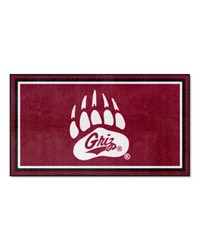 Montana Grizzlies 3ft. x 5ft. Plush Area Rug Maroon by   