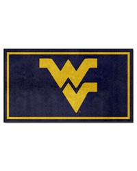 West Virginia Mountaineers 3ft. x 5ft. Plush Area Rug Blue by   