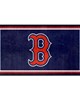 Fan Mats  LLC Boston Red Sox 3ft. x 5ft. Plush Area Rug Blue