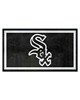 Fan Mats  LLC Chicago White Sox 3x5 Rug Black