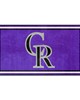 Fan Mats  LLC Colorado Rockies 3ft. x 5ft. Plush Area Rug Purple