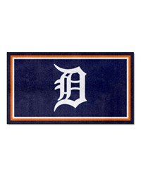 Detroit Tigers 3ft. x 5ft. Plush Area Rug Navy by   