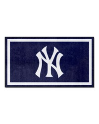 New York Yankees 3ft. x 5ft. Plush Area Rug Navy by   