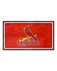 St. Louis Cardinals 3ft. x 5ft. Plush Area Rug Navy by   