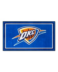 Oklahoma City Thunder 3ft. x 5ft. Plush Area Rug Blue by   