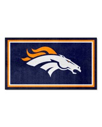 Denver Broncos 3x5 Rug by  Collier Campbell 