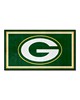 Fan Mats  LLC Green Bay Packers 3x5 Rug Green