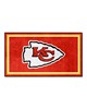 Fan Mats LLC Kansas City Chiefs 3x5 Rug Red