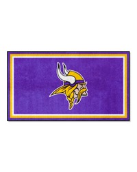 Minnesota Vikings 3ft. x 5ft. Plush Area Rug Purple by   