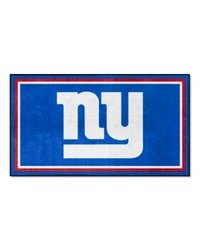New York Giants 3ft. x 5ft. Plush Area Rug Dark Blue by   