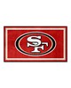 Fan Mats LLC San Francisco 49ers 3x5 Rug Maroon