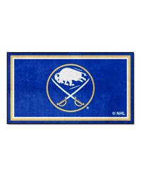 Buffalo Sabres 3ft. x 5ft. Plush Area Rug Blue by   