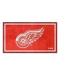 Detroit Red Wings 3ft. x 5ft. Plush Area Rug Red by   
