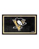 Fan Mats LLC Pittsburgh Penguins 3x5 Rug Black