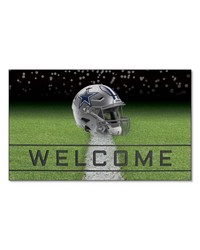 Dallas Cowboys Crumb Rubber Door Mat by   