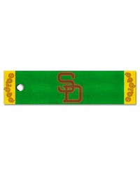 San Diego Padres Putting Green Mat Retro by   