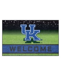 Kentucky Wildcats Rubber Door Mat  18in. x 30in. Blue by   