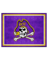 East Carolina Pirates 8x10 Rug by  Fairwinds Studio 