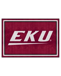 Eastern Kentucky Colonels 5ft. x 8 ft. Plush Area Rug Maroon by   