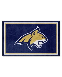 Montana State Grizzlies 4ft. x 6ft. Plush Area Rug Blue by   